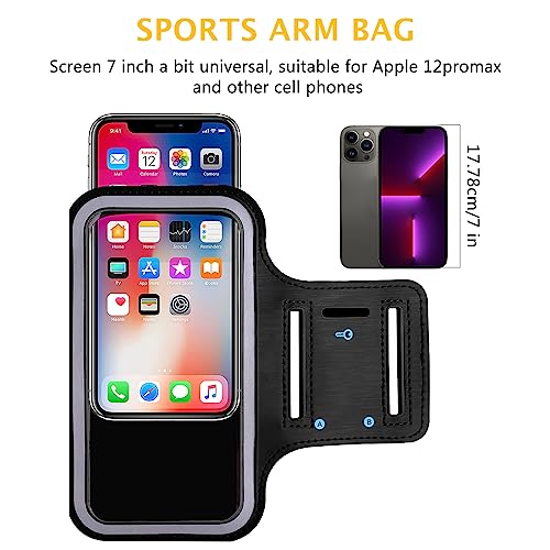 RICHDMI Brazalete Móvil Deportiv, Funda Movil Correr, Brazalete Movil Running, Porta Movil Running, Portamoviles Running, Para Correr, Fitness, Entrenamientos, Gimnasia y Deportes al Aire Libre