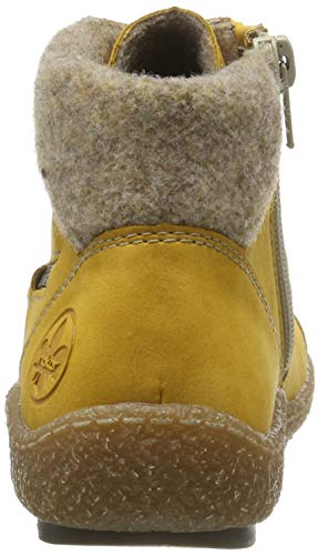 Rieker L7543, Botines Mujer, Yellow, 36 EU