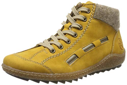 Rieker L7543, Botines Mujer, Yellow, 36 EU