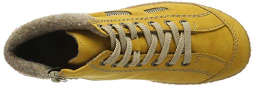 Rieker L7543, Botines Mujer, Yellow, 36 EU