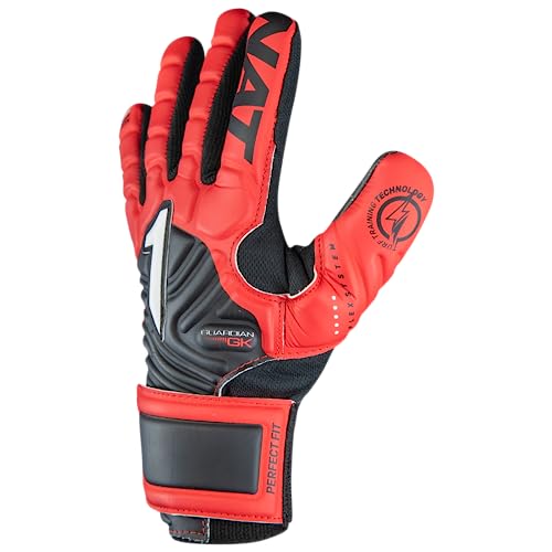 Rinat Guantes de Portero Fútbol Guardian GK Junior Rojo Unisex Talla 6