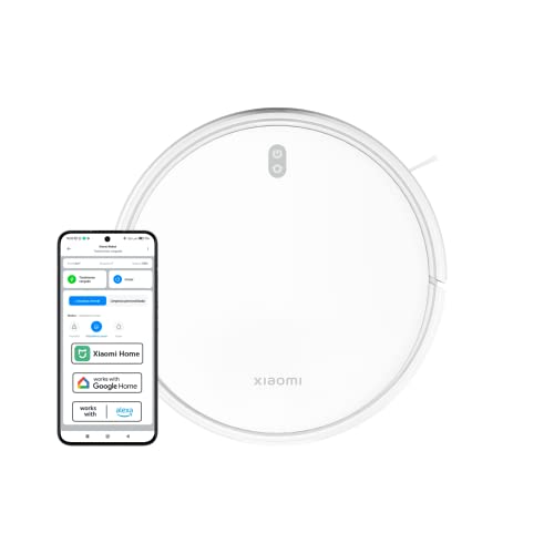 Robot Aspirador Xiaomi Robot Vacuum E12/ Friegasuelos/ control por WiFi/ Blanco