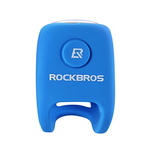 ROCKBROS Timbre Bicicleta Electrónico Mini E-Bell Impermeable para Patinete MTB 3 Sonidos Accesorio para Ciclismo