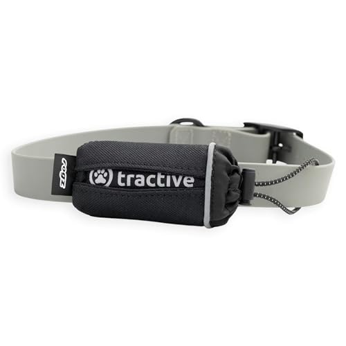 Rogz Tractive - Estuche GPS para Perros. Coloca de Forma Segura el GPS en el Collar de tu Perro con Correas de Velcro.