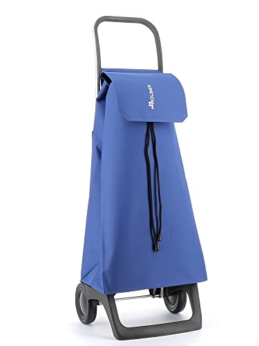 Rolser Carro de Compra, Tela, Azul, 39x35x97,5 cm, 1530