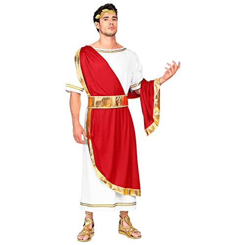 "ROMAN EMPEROR" (tunic with sash, belt, laurel wreath) - (S)