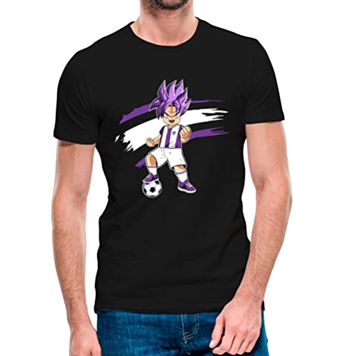 Ropa4 Camiseta Goku Valladolid 22-23 (S)(Negro)