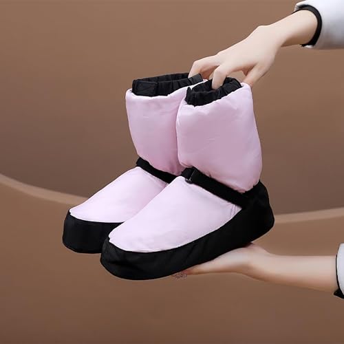 Rosefinch botas de calentamiento de baile para adultos zapatillas botas de ballet para mujeres niños mayores y zapatos para mujeres