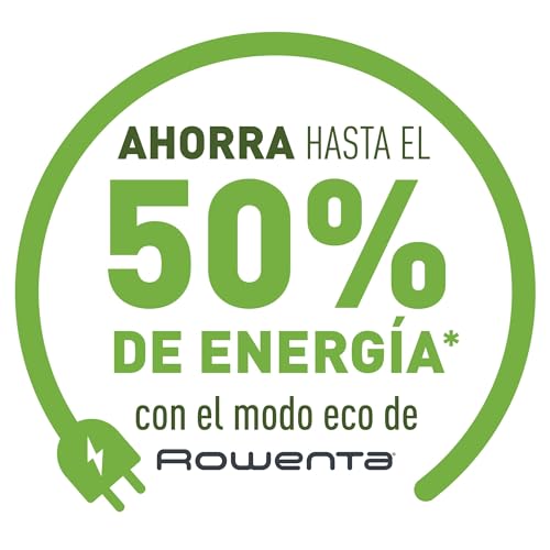 Rowenta Mini Excel Eco Safe - Calefactor bajo consumo cerámico de rápido calentamiento, potencia regulable de 1.000 W o 2.000 W, termostato, función Eco, calefactor silencioso solo 50 dBA, SO9266