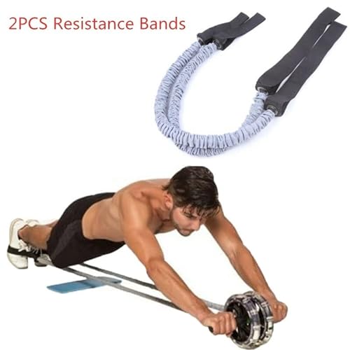 Rueda De Abdominales Women Men 2pcs Pull Ropes Winist Fitness Build Fitness Build Build ABDOMINAL Slim Equipment Sólo 1 Pairs Bands No Wheels -40 Rueda De Abdominales Fitness