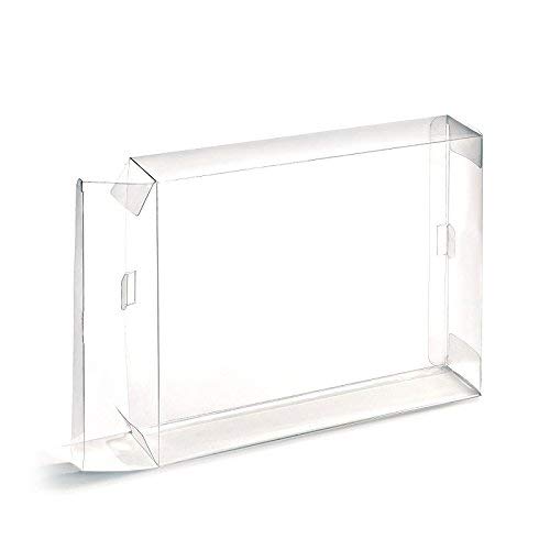 RUITROLIKER 10 Unids Clear Box Funda CIB Protector para PS4 PS3 Juegos Cartucho PS 4 Cartuccia