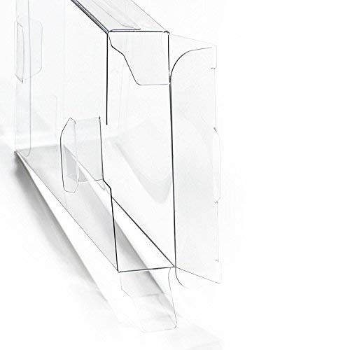 RUITROLIKER 10 Unids Clear Box Funda CIB Protector para PS4 PS3 Juegos Cartucho PS 4 Cartuccia