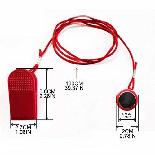 S-TROUBLE Máquina de Correr Llave de Seguridad Cinta de Correr Interruptor de Seguridad magnético Cerradura Emergencia