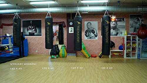 Saco de Boxeo de 150 x 40 cm, Listo para llenar