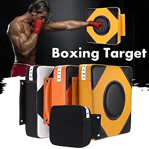 Saco De Boxeo Quiet Punch, Saco Uppercut De Montaje En Pared De Seis Agujeros con Posicionamiento Conveniente, Almohadilla De Pared De Perforación Adecuada para El Entrenamiento De