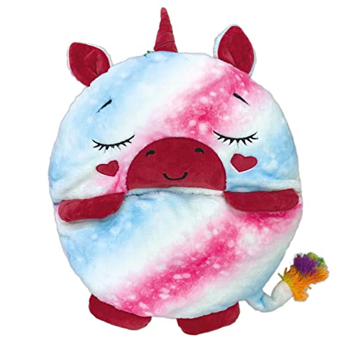 Saco de Dormir Niños Almohada Peluche Convertible 2 en 1【 Saco Infantil Unicornio Uri Unicorn 165cm 】