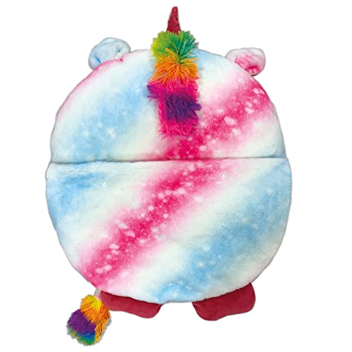 Saco de Dormir Niños Almohada Peluche Convertible 2 en 1【 Saco Infantil Unicornio Uri Unicorn 165cm 】