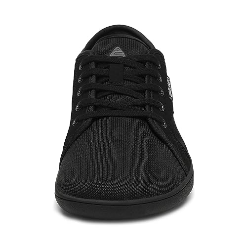 SAGUARO Zapatillas Minimalistas Hombre Mujer Punto Zapatos Descalzos Casuales Transpirable y Antideslizante Barefoot Calzado de Trail, Gimnasio, Negro Petróleo, 43EU