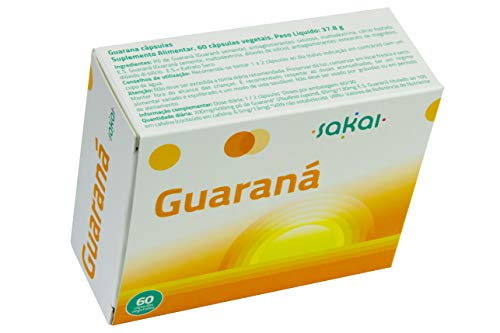 Sakai Guaraná Cápsulas, color Blanco, 40 g