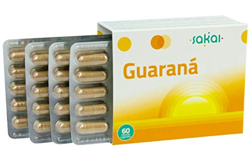 Sakai Guaraná Cápsulas, color Blanco, 40 g