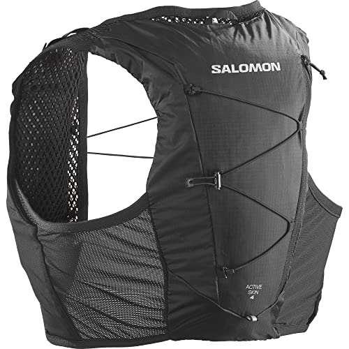 Salomon Active Skin 4 Chaleco Hidratación Trail Running, Trekking y Senderismo, Para Hombre y Mujer, Compatible con Bolsa de Hidratación 1,5L