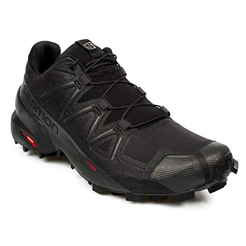 SALOMON Speedcross , Zapatillas de Trail Running para Hombre, Black/Black/Phantom, 45 1/3 EU