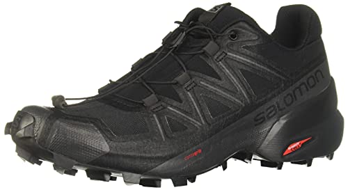 SALOMON Speedcross, Zapatillas de trail running para Mujer, Negro Black Black Phantom, 38 2/3 EU