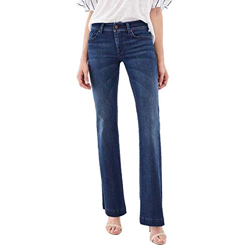 Salsa Vaqueros Wonder Push up Flare en Denim Oscuro