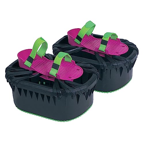 Salta Locos Mini Trampolines, Color Negro, Tamaño único (CONCENTRA 126630)