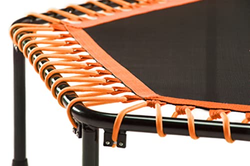 Salta Trampoline Unisex Juventud Fitness Trampoline - incluida Griffstange, 5357O, Naranja, 140 cm