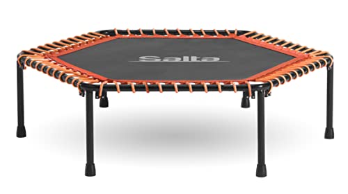 Salta Trampoline Unisex Juventud Fitness Trampoline - incluida Griffstange, 5357O, Naranja, 140 cm