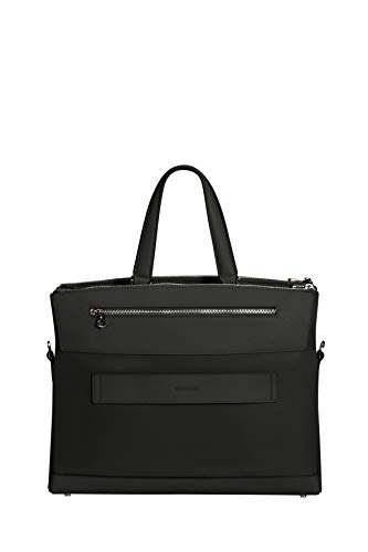 Samsonite Zalia 2.0, Maletines Mujer, Negro (black), M 39 Cm - 14 L