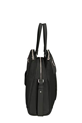 Samsonite Zalia 2.0, Maletines Mujer, Negro (black), M 39 Cm - 14 L