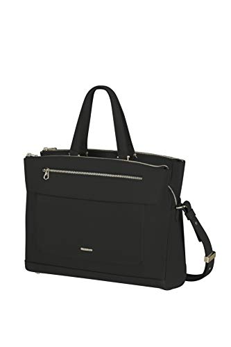 Samsonite Zalia 2.0, Maletines Mujer, Negro (black), M 39 Cm - 14 L