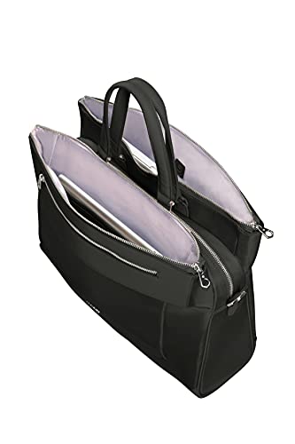 Samsonite Zalia 2.0, Maletines Mujer, Negro (black), M 39 Cm - 14 L