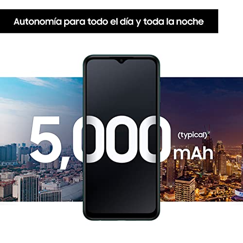 Samsung Galaxy M13 (64 GB) Azul Claro – Teléfono Móvil libre Android, Smartphone con 4GB de RAM [Versión española]