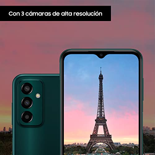 Samsung Galaxy M13 (64 GB) Azul Claro – Teléfono Móvil libre Android, Smartphone con 4GB de RAM [Versión española]