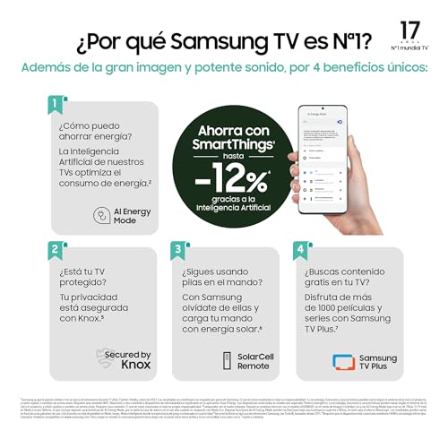 SAMSUNG TV Neo QLED 4K 2023 85QN85C Smart TV de 85" con Quantum Matrix Technology, Procesador Neo QLED 4K con IA, Neo Quantum HDR, 60W con Dolby Atmos® y Smart powered by Tizen