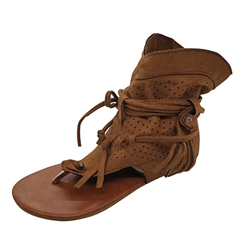 Sandalias Mujer Comodas Vestir Casual RomaHebilla Zapatillas y Chanclas Sandalias de Playa Bohemian Fondo Plano Informal Romanas Zapatos Talla Grande Chanclas Cómodo y Transpirable Elegantes