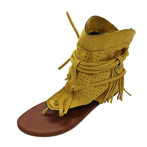 Sandalias Mujer Comodas Vestir Casual RomaHebilla Zapatillas y Chanclas Sandalias de Playa Bohemian Fondo Plano Informal Romanas Zapatos Talla Grande Chanclas Cómodo y Transpirable Elegantes