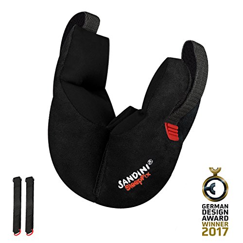 SANDINI SleepFix® Kids BASIC – Cojín infantil con función - Accesorios de asiento infantil para coche/bicicleta/viaje - Evita que la cabeza de su hijo caiga mientras duerme