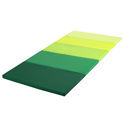 sarcia.eu PLUFSIG Colchoneta de Gimnasia Verde Plegable 185x78cm