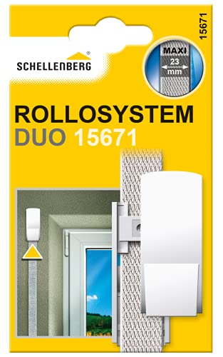 Schellenberg 15671 Guía para Cinta con Juntas persiana, Duo Plus, Maxi