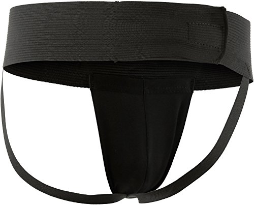 Schmidt Sports Junior Groin - Protección de coquilla Infantil, tamaño único, Color Negro