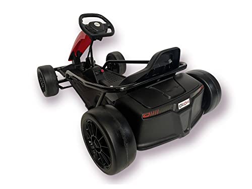 schnaeppchenmeile-online Kart para niños de deriva eléctrica, alimentado con 24 V, color rojo