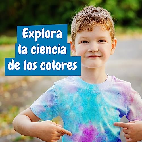 Science4you Fashion Design - Actividades Tie Dye Kit para Niños, Tinte para Ropa y Bolsa Tie Dye de Pintura lavable, Manualidades para Niños 6+ años, Juegos, Juguetes DIY, Regalo para Niño y Niña