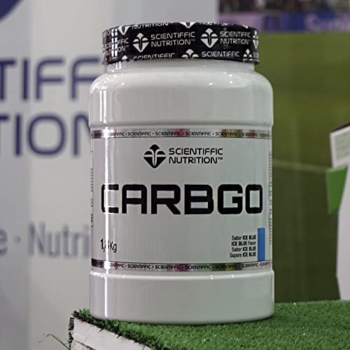 Scientiffic Nutrition - Carbgo, Carbohidratos para Aumentar la Masa Muscular, con Amilopectina de Maíz, Recuperador Muscular, Mejora el Rendimiento y Combate la Fatiga - 1,8Kg, Sabor Neutro.