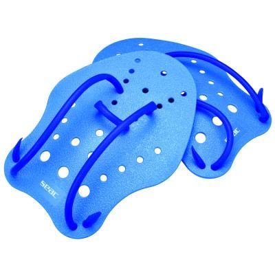 Seac Hand Paddle Turbo - Accesorio para la natación, color azul, talla M