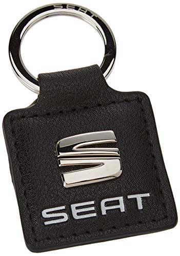 SEAT 6h1087011gaa Llavero Original Colgante Icon Logo, Color Negro