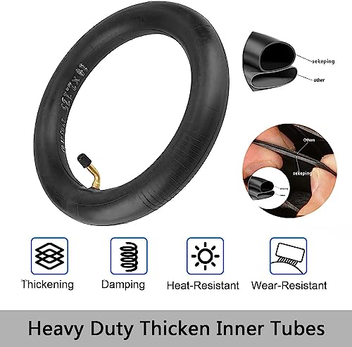 Sekepingo 10 x2.125 neumáticos de repuesto mangueras internas externas neumáticos de Goma antideslizantes duraderos neumáticos de rodillos de 10 pulgadas patinetes de gas inflables generales